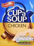 Batchelors Cup a Soup Chicken 4 Sachets 81 g (Pack of 9)