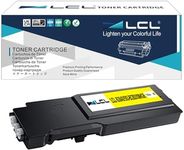 LCL Compatible Toner Cartridge Replacement for Dell 3840 S3840 S3840CDN 3845 S3845CDN 593-BCBD XMHGR High Yield (1-Pack Yellow)