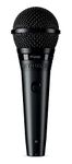 Shure PGA58 Dynamic Microphone - Handheld Mic for Vocals with Cardioid Pick-Up Pattern, Discrete On/Off Switch, 3-Pin XLR Connector, 15' XLR-to-QTR Cable, Stand Adapter and Zipper Pouch (PGA58-QTR-E)