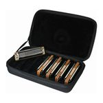 Hohner MBC Case of Marine Band Harmonicas in Zippered Carrying Case
