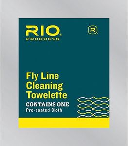 Rio Fly Fishing 50Count Top Off Bag Fly Line Cleaning Towlette, White