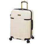 LONDON FOG Brentwood Ii 25" Expandable Hardside Spinner, Cream, 25-Inch, London Fog Brentwood Ii 25" Expandable Hardside Spinner