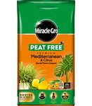 10L Miracle Gro Premium Compost, Peat Free, Multi-Purpose Fertilisers, Gardening Soils for Outdoor and Indoor Planting, Small to Large Plants (Mediterranean & Citrus)