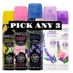 Yardley London Body Fragrance Spray 75ml | Mix & Match Any 3 Scents | Choose from English Lavender, Blossom & Peach, Bluebell & Sweet Pea, Freesia & Bergamot, April Violets | 3 x 75ml