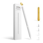 Yebos Stylus Pen for iPad,5X Battery Life iPad Pencil, 35 Hours Lasting Time Apple iPad Pen,Tilt & Palm Rejection,for iPad 10/9/8/7/6th Gen,iPad Pro 12.9/11/13 inch M4,iPad Air 3/4/5/M2,iPad Mini 5/6