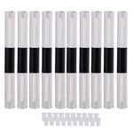 Walmine 5ml Double Ended Lip Gloss Bottle Lip Tubes DIY Accessories for Lip Gloss Balm Cosmetic Pack of 10