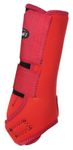 Tough 1 Economy Vented Front Sport Boots, Red, Medium