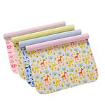 Changing Pad, Yworld Cotton Bamboo Fiber Breathable Waterproof Changing Pads Washable Resuable Diapers Liners Mats(20x28in)