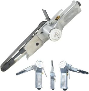Kwick Cut+ Pneumatic Belt Sander 20x520mm | Handheld Air-Powered Sanding Tool for Metal, Wood, Rust Removal, Polishing & Deburring – 16000 RPM, 150L/min