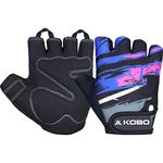 Kobo WTG-66 Weight Lifting Gym Gloves Hand Protector for Fitness Training