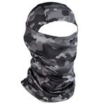 GOT Sports UPF 50+ Balaclava Face Mask - Sun Protection Hood Balaclava for Men Women - Motorcycle Sheisty Mask for Fishing (Jigsaw Night Camo)