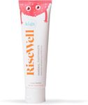 RiseWell Kids Mineral Toothpaste - Hydroxyapatite Kids Toothpaste - Safe to Swallow, No Added Fluoride and All Natural - Cake Batter Flavor, 3.4 Oz