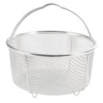 Yardwe 1pc Multifunctional Frying Basket Air Fryer Stainless Steel Basket Metal Colander Stainless Steel Deep Fry Basket Fruit Strainer Basket Stainless Steel Colander Strainer Wire Chip