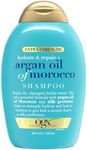 Ogx Extra Strength Hydrate & Repair + Argan Oil of Morocco Shampoo For Damaged Hair 385mL