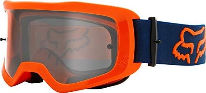 Fox Racing Main Stray Motocross Goggle, Clear Lens, Flo Orange