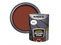 Ronseal ULTIMATE DECKING STAIN RICH MAHOGANY 5L
