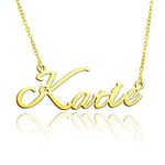 14k Personalized Name Necklaces