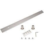 National Hardware N187-062 Sliding Door Hardware Track Extension Kit, 24", Satin Nickel