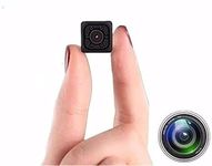 GARYVIZ 1080P Mini Spy Camera with Low Light Vision, Mini Portable Security Camera, Hidden Camera with Audio and Video Recorder for Home/Office Security Camera. (Black) NHGRT (1) (SQ11)