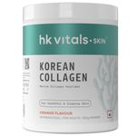 HealthKart hk vitals Korean Marine Collagen Supplement (Orange, 250g) | Supplement for Women & Men | Promotes Healthy Skin, Hair & Nails