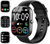 Smart Watch for Men Women (Answer/Make Call), 2024 HD 1.91"Smartwatch Fitness Activity Tracker, 110+ Sports IP68 Waterproof, Heart Rate/Sleep Monitor/Pedometer/Calories, Fitness Watch for Android iOS