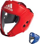 adidas Unisex - Adult IBA Boxing Head Guard Head Guard, Red, M