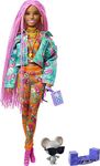 Mattel - Barbie Extra Doll, Pink Braids