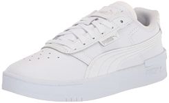 PUMA Men's Clasico Sneaker, Puma White Puma White Puma Silver, 10 UK