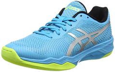 Asics Volley Elite Ff, Women's Volleyball Shoes, Blue (Aquarium/Silver 400), 6.5 UK (40 EU)