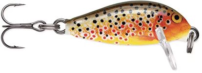 Rapala Countdown 01 Fishing Lure, 1-Inch, Brown Trout