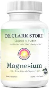 Dr. Clark Magnesium Oxide Supplement, 300mg, 100 Gelatin Capsules