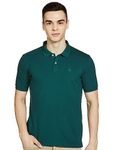 Allen Solly AMKP317G04237 Men's Regular Fit Polo Shirt (Green_S)