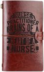 InnoBeta Nurse Practitioner Journal Gifts For Women, Nurse Practitioner Week Gifts for NP, Embossed Refillable Notebook, Sketchbook, 7x5 Inches