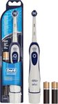 Oral-B Pro-Expert Electric Toothbrushes for Adults, Mothers Day Gifts for Her/Him, 1 Handle, 1 Precision Clean Toothbrush Head, 2 Batteries, 1 Mode with 2D Cleaning, Blue & White