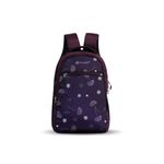 HYDER Floral 35L Latest Cute and Stylish School Bag for Girls - Perfect for School, College, Office and Tution Durable School bags for Kids And Women | Perfect Girls Bag (Wine)