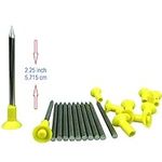 Wings 2.25" Heavy gauge wire darts Blow Gun Darts Blowgun Darts .40 Caliber Blowpipe Darts 50pcs