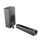 ZEBRONICS Juke BAR 100A Compact Soundbar with Subwoofer, 60W RMS Output, Powerful Bass, Glossy Design, HDMI ARC, Coaxial, Bluetooth 5.0, AUX, LED Indicator and Remote Control