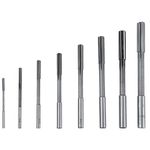 Adjustable Reamer Set, 3/4/5/6/7/8/9/10mm High Speed Steel HSS 4 Slotted Straight Cutter Tools Cutter Set of 8