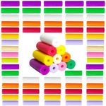 120PCS Aligner Chew,10 Mix Colors Chew for Invisalign Aligners,Orthodontic Silicone Chompers Aligner Trays Seaters