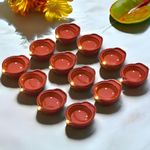 Sajo Fashion Water Sensor Diya Set Water Sensor LED Diyas Decorative Diya Decorative LED Lights E-Diya I Battery Operated (6)