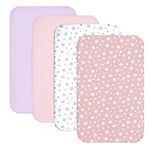 Mini Crib Sheets Fitted 4 Pack for 