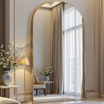 Prywot Arched Floor Mirror, 76 "x 3