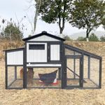 Chicken Coop and Run, Two Story Rab