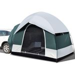 SUV Tent for Camping, 6 Person Car Camping Tents, SUV Tailgate Tent for Outdoor, Easy Set Up Tents with Rainfly 8' L x 8' W x 7.2' H