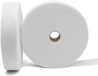 HexaHive 2 1/2 Inch Jelly Batting Roll Strips for Rugs - 2 Roll Polyester Blend Batting Roll Total 70 Yards Roll Batting Strips for Rugs, Jelly Rug Roll Kit for Throw Rug and Sewing Maker Tool