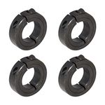 AZSSMUK Single Split Clamp-On Shaft Collars of Metal Material 1-1/2 inch Bore Set Screw