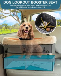 Petsfit Dog Car Booster Seat – Elevated Pet Travel Carrier