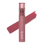 ETUDE Fixing Tint| Long Lasting High Pigmented Liquid Lipstick |Waterproof Lightweight Matte Finish Lip Stain| Full Coverage| #15 Woody Pink-4g