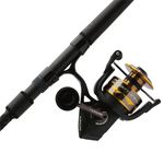 PENN 9' Battle IV LE Spinning Reel and Fishing Rod Combo Kit, 6000 Reel, CNC Gear Technology, Full Metal Body and Sideplate, HT-100 Drag System