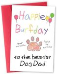 mmuue Funny Father's Day Card for D